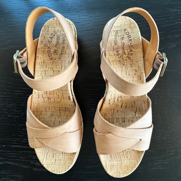 Kork-Ease Shoes - KORK-EASE Women's Myrna 2.0 Ankle Strap Wedge Sandal